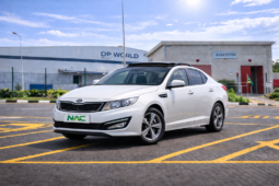 Kia K5 2013 White with Sunroof for Sale in Kigali Rwanda|NAC Motors